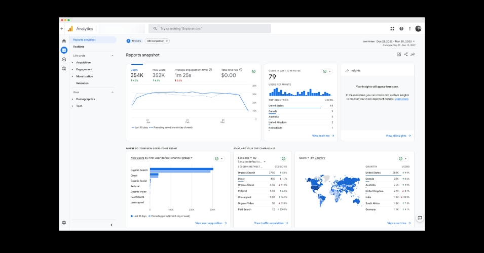 Tracking app performance