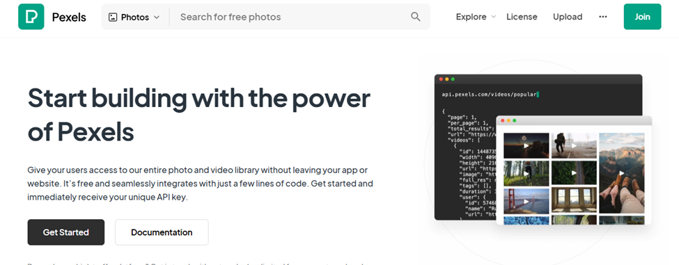Top 15 Free APIs for Mobile Apps for Enhanced Functionality 14 Pexels API