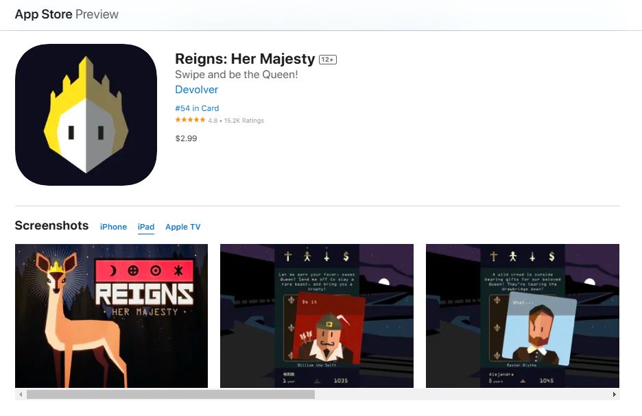 Reigns: Her Majesty