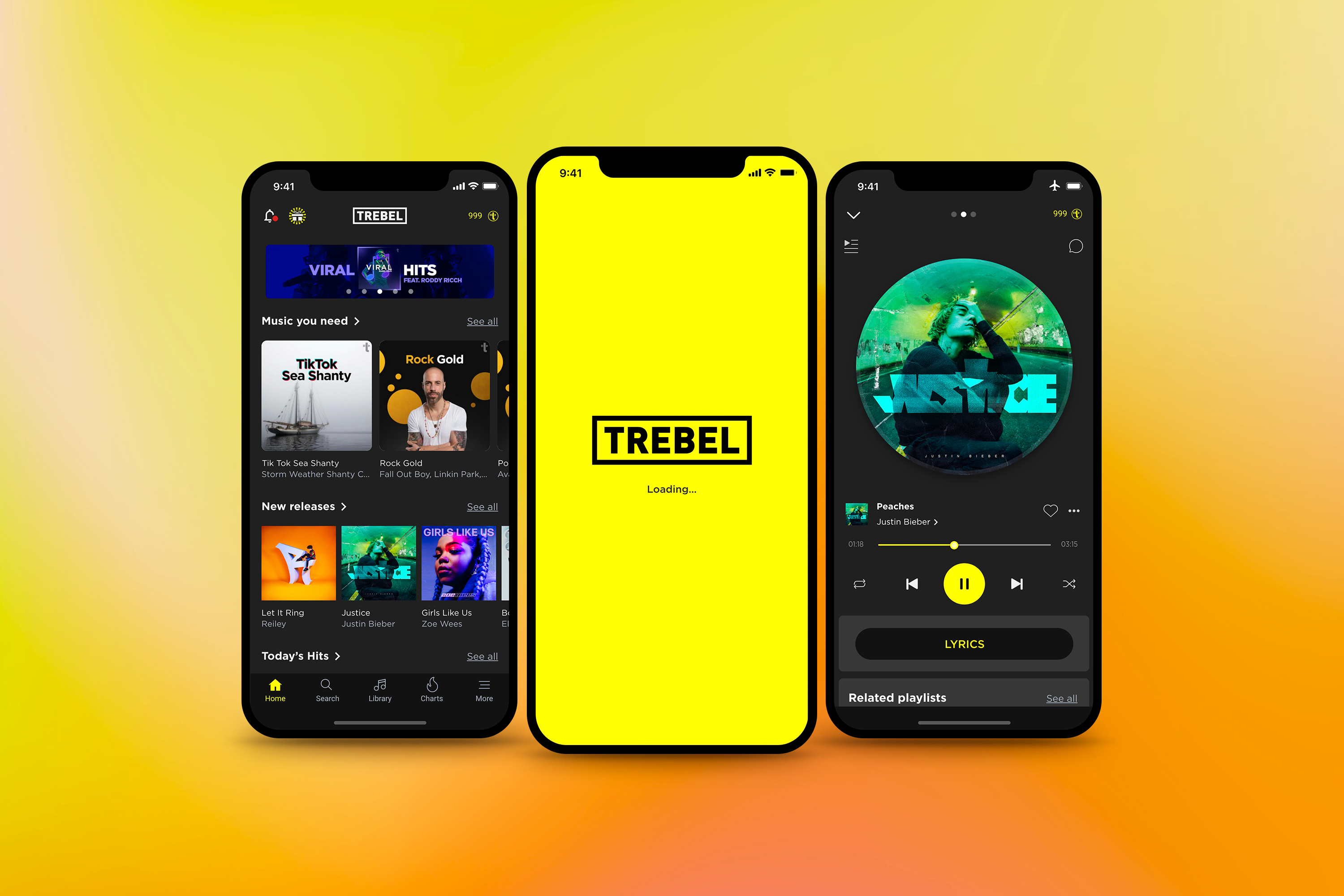 20 Free Offline Music Apps for Android/iOS (No Wifi, No Problem) 5 TREBEL