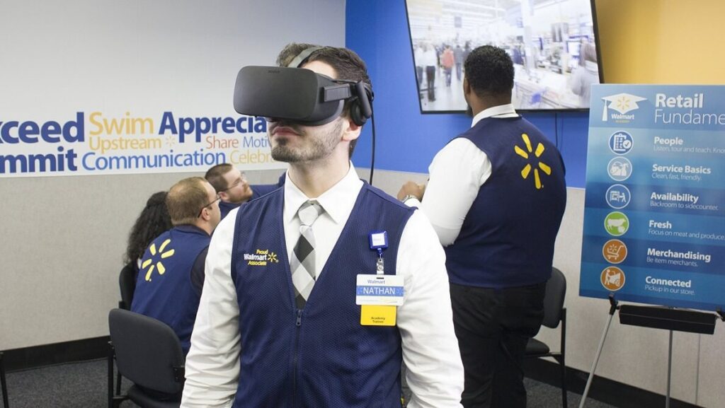 VR Training Modules by Walmart