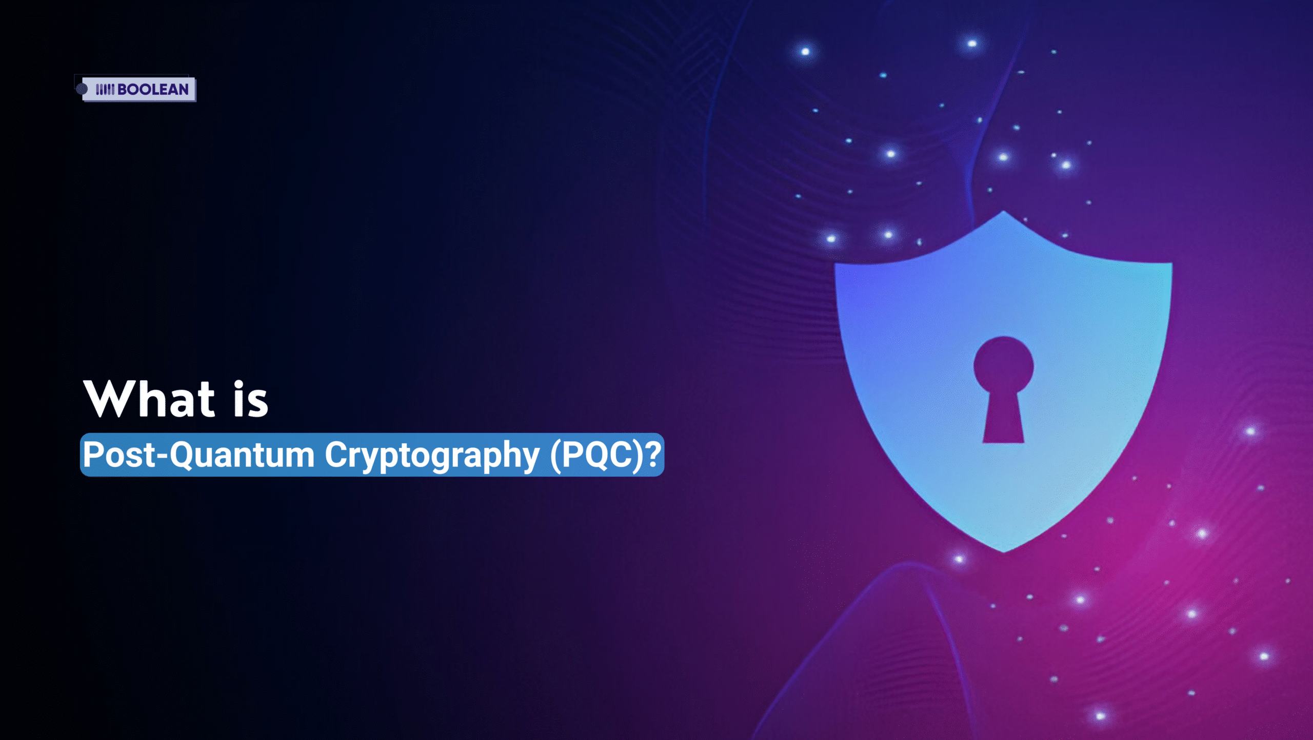 Post-Quantum Cryptography for Mobile Apps 2 What is Post Quantum Cryptography (PQC)