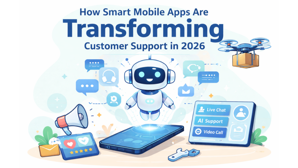 How Smart Mobile Apps Are Transforming Customer Support in 2026 1 How Smart Mobile Apps Are Transforming Customer Support in 2026