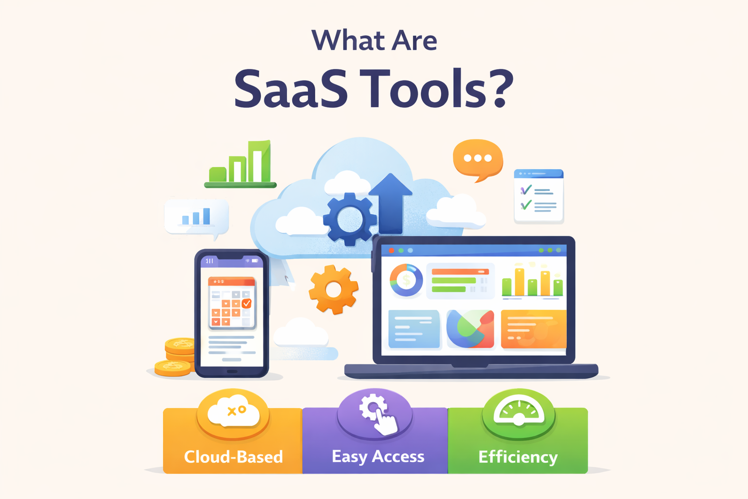 Custom Mobile Apps vs SaaS Tools: Which Is Better for Long-Term Growth? 2 What Are SaaS Tools?