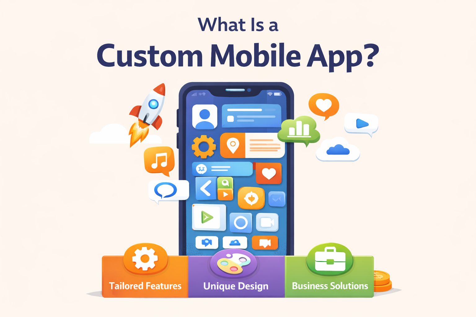 Custom Mobile Apps vs SaaS Tools: Which Is Better for Long-Term Growth? 1 What Is a Custom Mobile App?