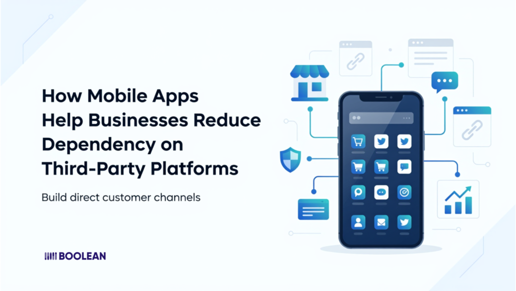 How Mobile Apps Help Businesses Reduce Dependency on Third-Party Platforms